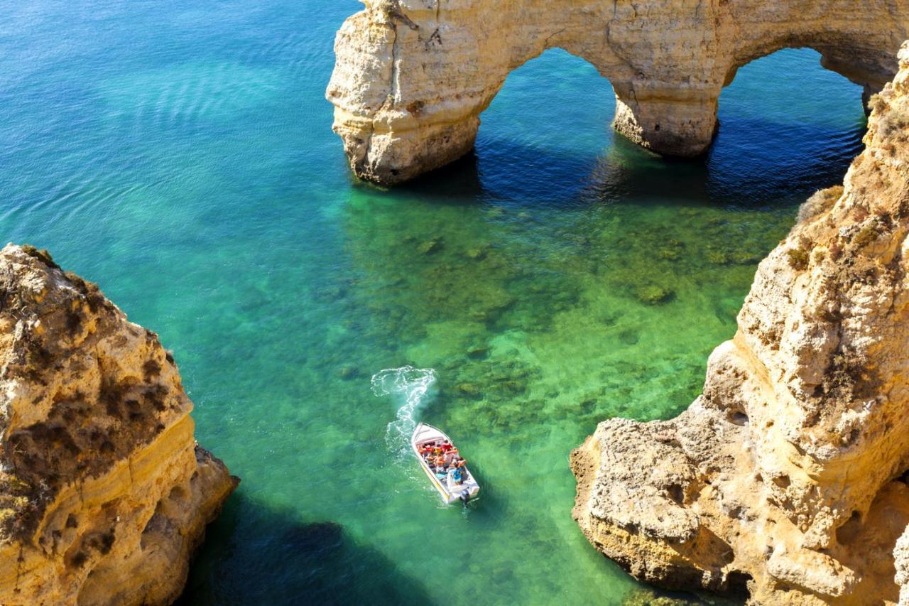 Charming Blue Albufeira Leilighet Eksteriør bilde